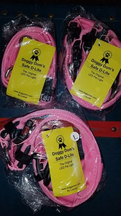 Puppy collars/ Harness and leash