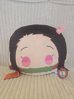 SEGA Demon Slayer Nezuko Kamado Mega Lay Down Plush Cushion Pillow 13" Anime