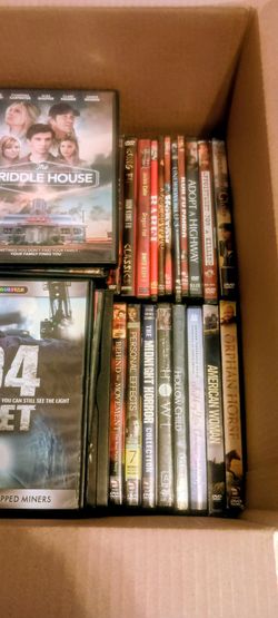 50 assorted DVDs