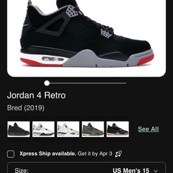 Selling these for 150$ size 8.5 worn once