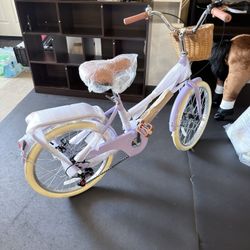 Brand New And Assembled 20 inch Kids Retro Cruiser Bike for 7-13 Years Old