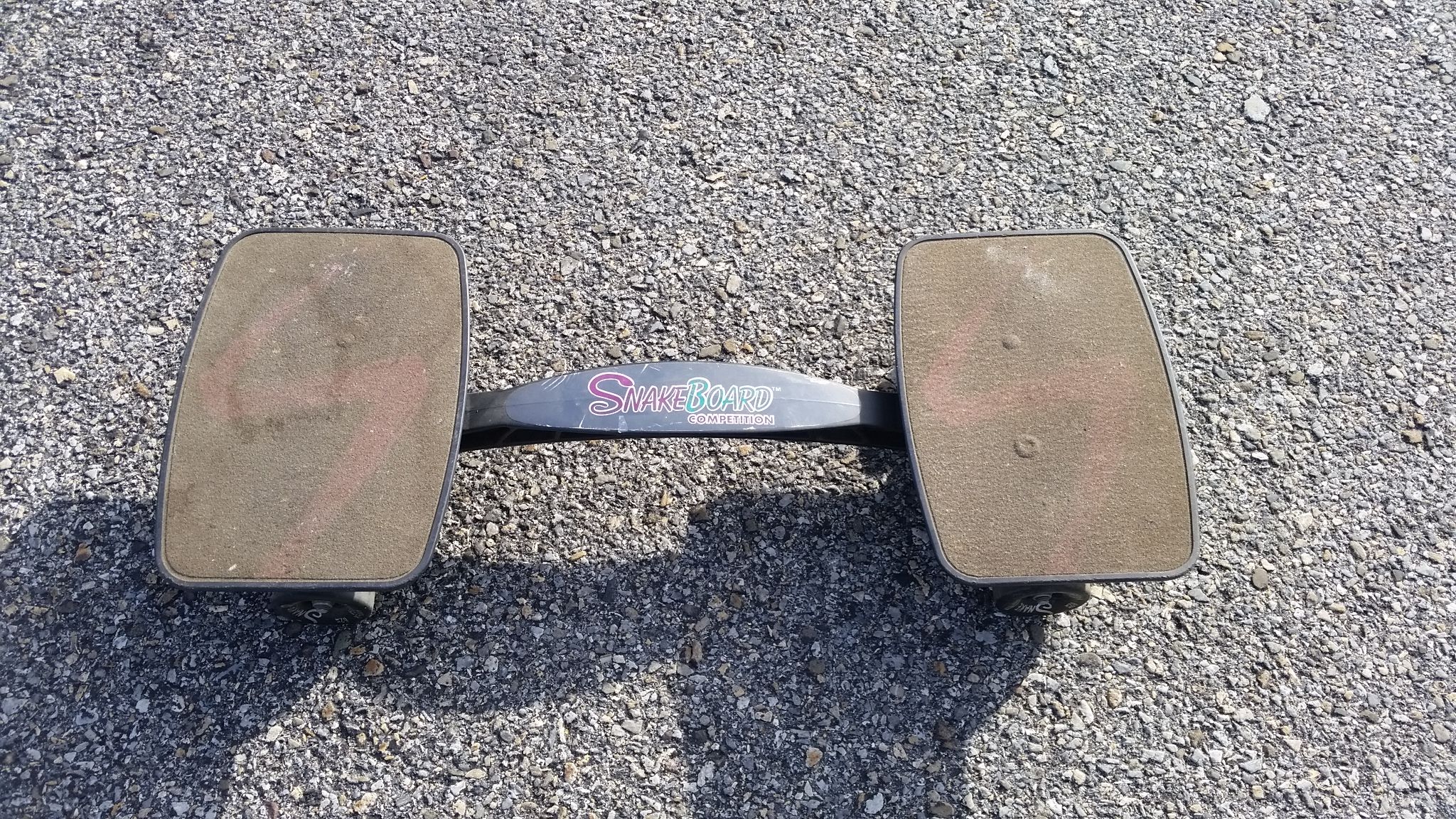 Vintage Snakeboard Competition with hyper USA wheels