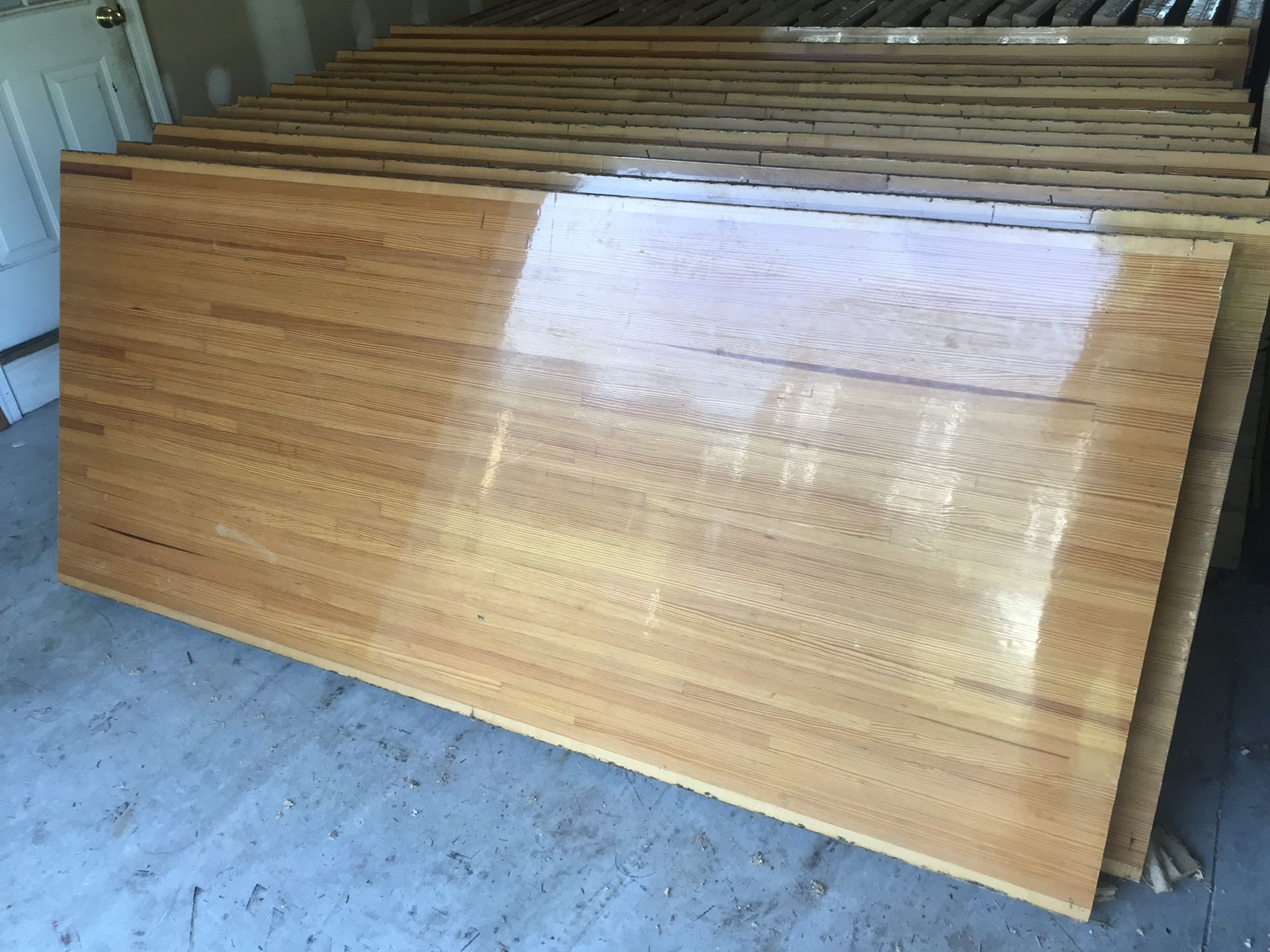 Upcycle Industrial Excellent Condition Reclaimed Bowling Alley Wood