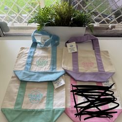 Trader Joe’s Mini Pastel Tote Bags