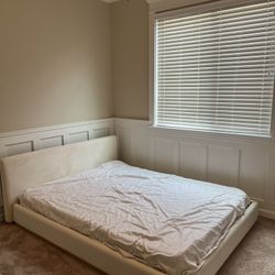 Brand New Pier One Low To Ground Queen Bed Frame 