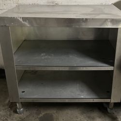Stainless Steel Utility Table