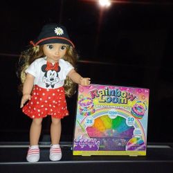 Disney ILY DOLL 😍 Rainbow Loom Bracelet Making  Kit 