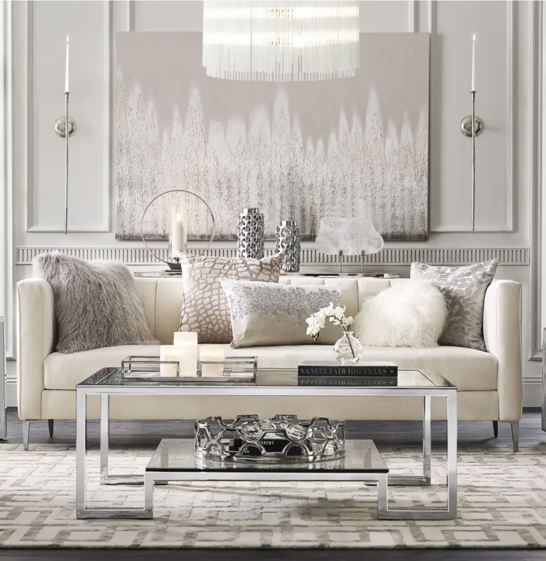 Beautiful And Elegant Glass Coffee Table