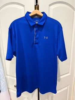 Under Armour Heatgear - Men's Tech Polo - Blue XL