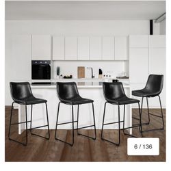26 Inch Barstools - Set Of 8