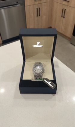Iced out watch