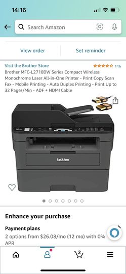 BRAND NEW Brother Printer/Scan/Copy/Fax