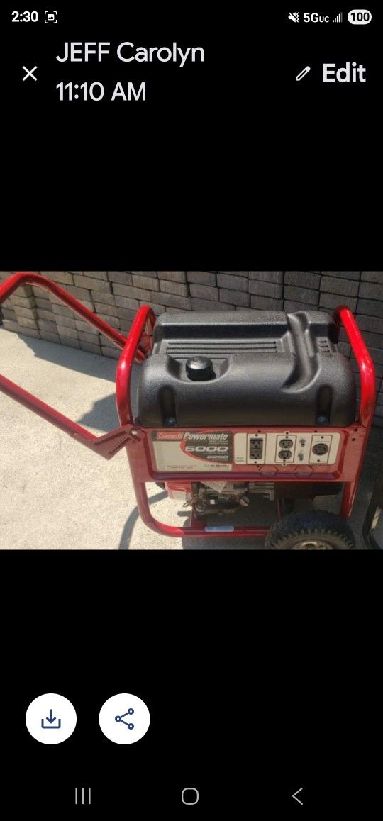 Coleman Portable Generator Xx Cond,New Products : American Fashion Style Bags On Sale