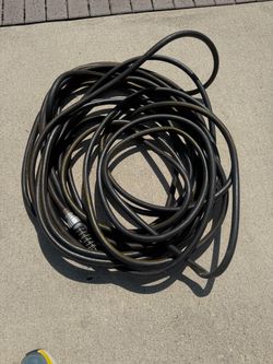 50’ heavy duty hose with aluminum ends