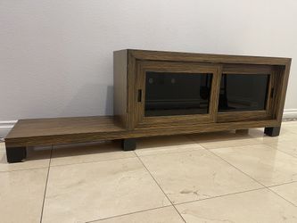 Beautiful Zebra Wood Cabinet