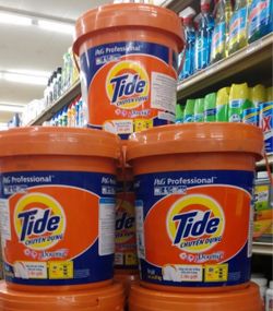 Tide P&G Professional Laundry Detergent Bucket