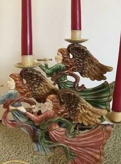 Christmas Angel Candle Holder
