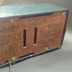 vintage antique tube radio works