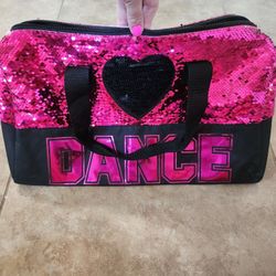 Dance Duffle Bag w/sequins (NEW!)