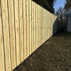 Wood Fence Pressure Treated 