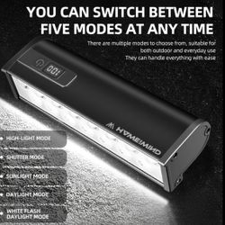 Ultra Bright 2000 Lumens Rechargeable Light Bikes E-bikes Scooters New