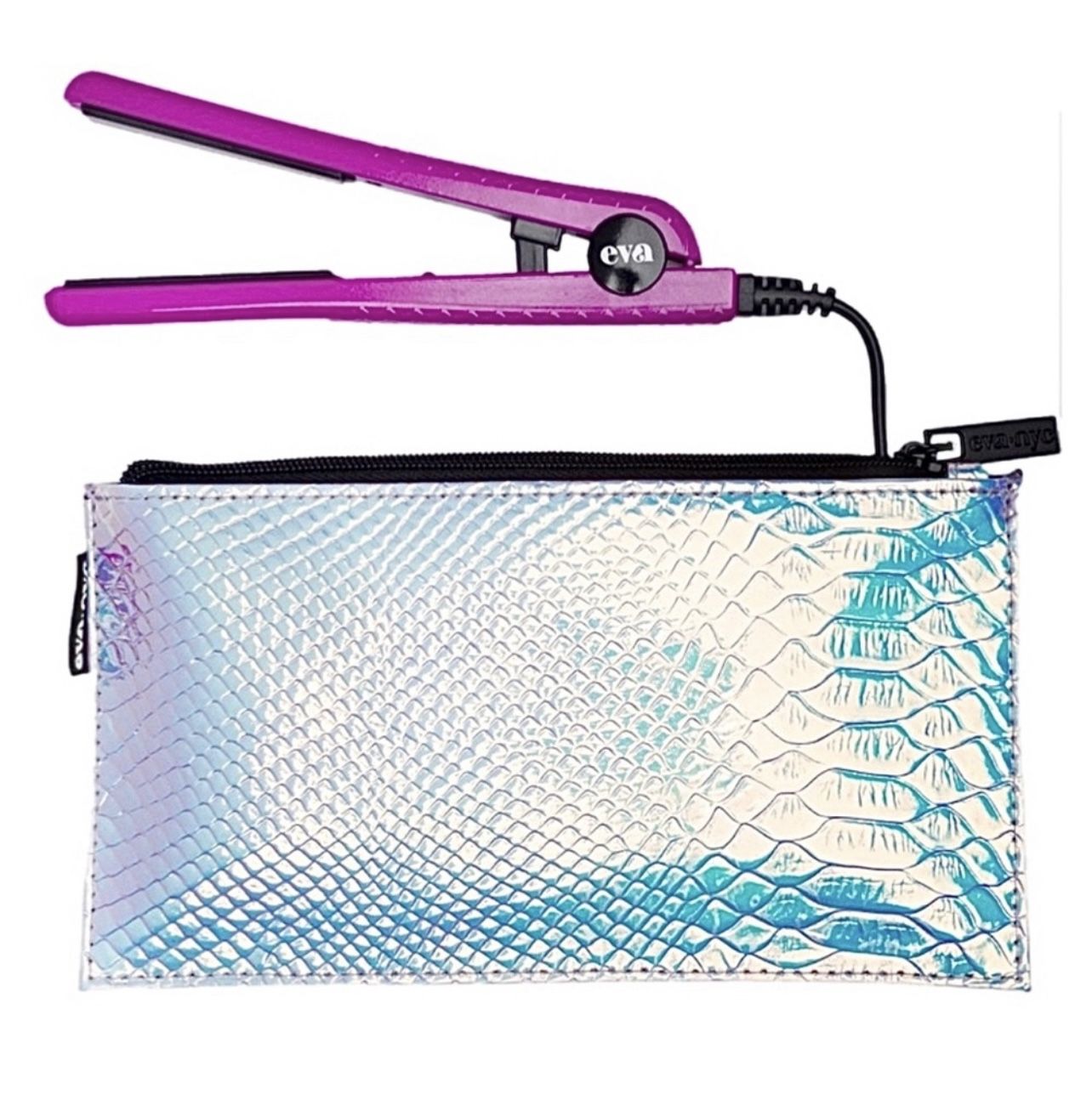 NEW!! Eva NYC Mini Healthy Heat 0.5" Ceramic Styling Iron