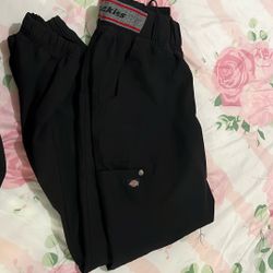 Dickies Women Black Scrubs Size Small 