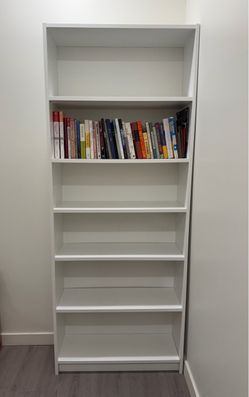 Moving Sale – IKEA BILLY Bookcase (White, Fully Assembled)