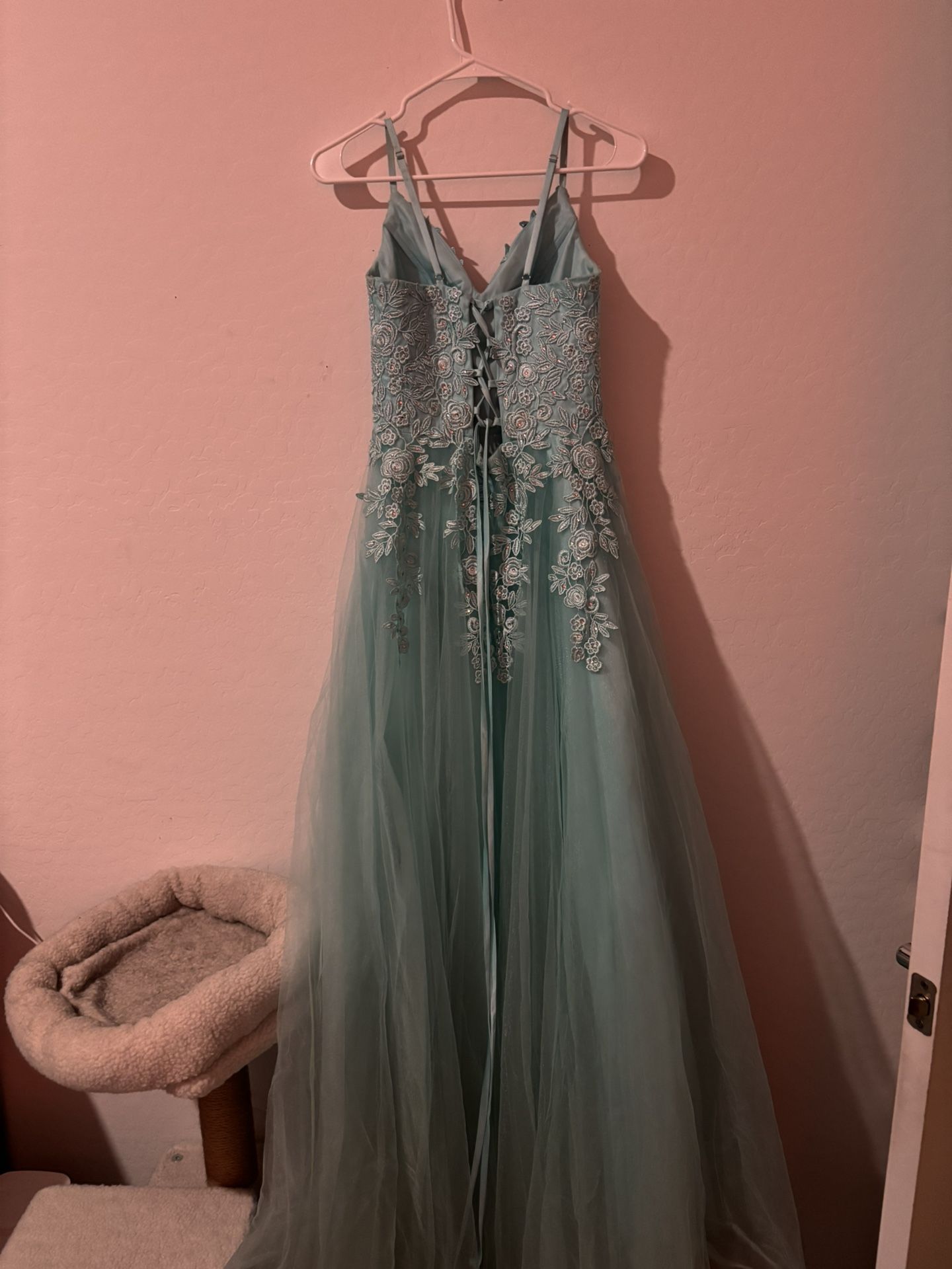 pink halter neck dress Chi Chi Halter Neck Pleated Maxi Dress in Pink, Size 10 Pink female main image 1