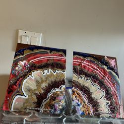 geode Resin Wall Art