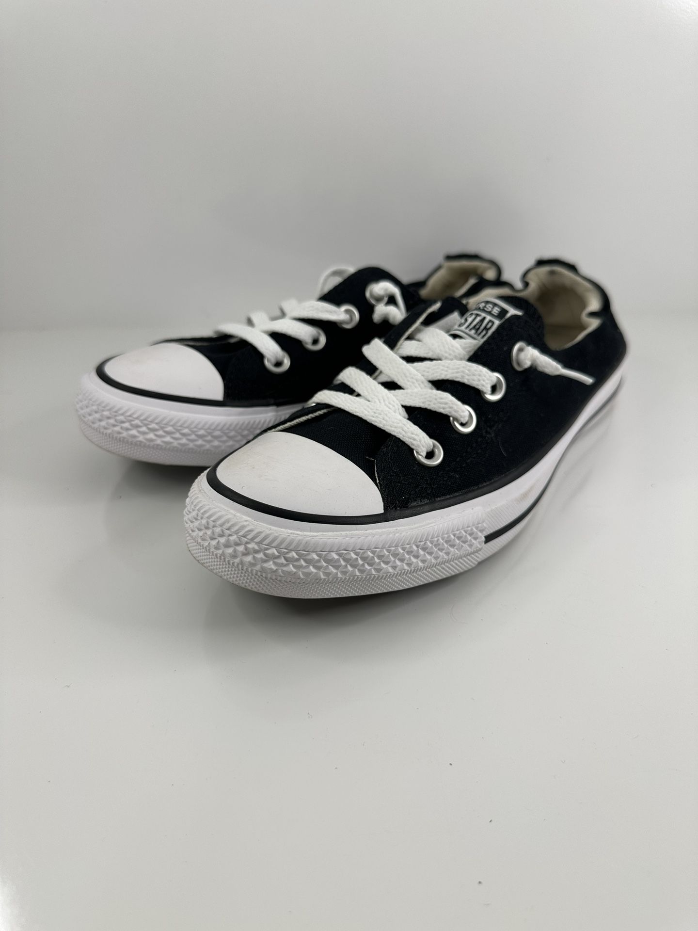 Converse CT Shoreline Slip-On Black Low Top Women’s Size 8.5 (537081F) with Box