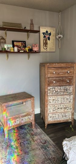 Dresser and side table night stand
