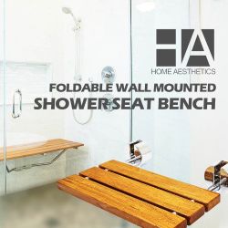 Bamboo Wall Bathroom Seat 