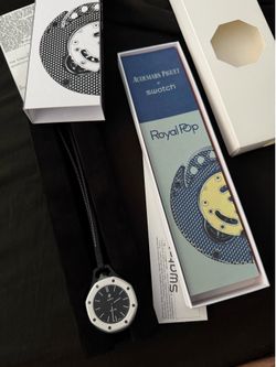 AP x swatch Royal Pop OCHO NEGRO