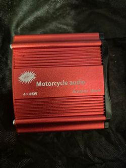 Motorcycle audio acoustic Bluetooth sound system