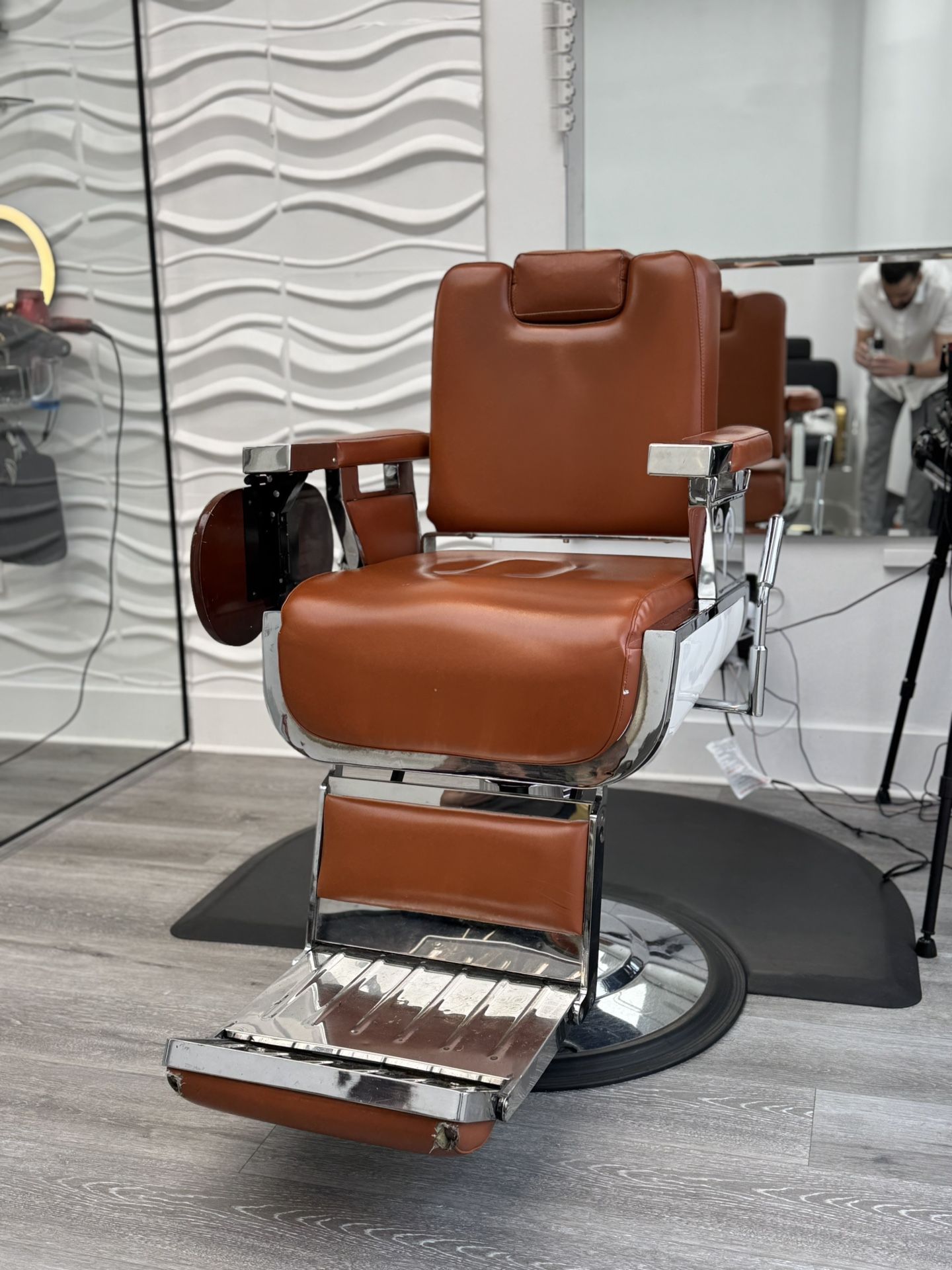 3 barber chairs for $600 total, negotiable