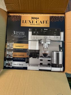 ninja luxe cafe espresso coffee machine