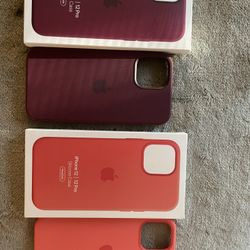 Apple IPhone 12/12pro  Silicon Cases With MagSafe 