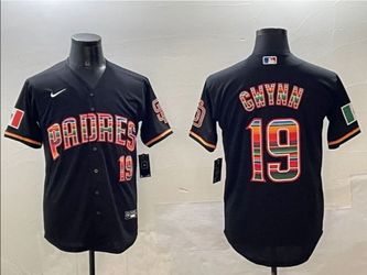 Padres Jersey Zarape Mexico Tony Gwynn
