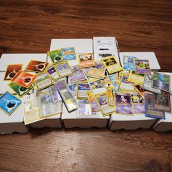 8000+  Pokémon Cards From Vintage To New Era