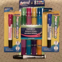 7 Poster Markers (13 Tips)