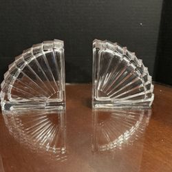 Art Deco Glass Bookends 17