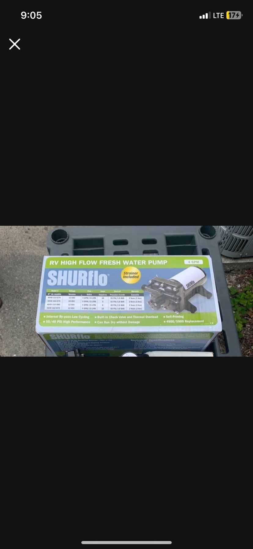 Rv Water Pump 