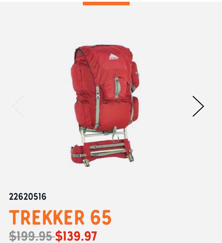Trekker 65. For Hiking And Traveler