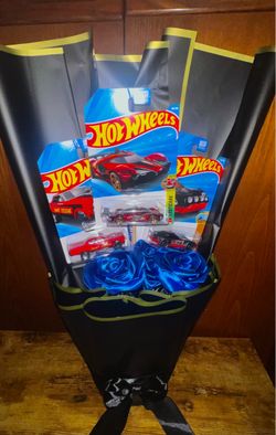 Hot Wheels Car Bouquet Gift Set