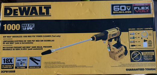 Dewalt power Washer 60 V