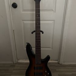 5 String Bass Sunset Polish