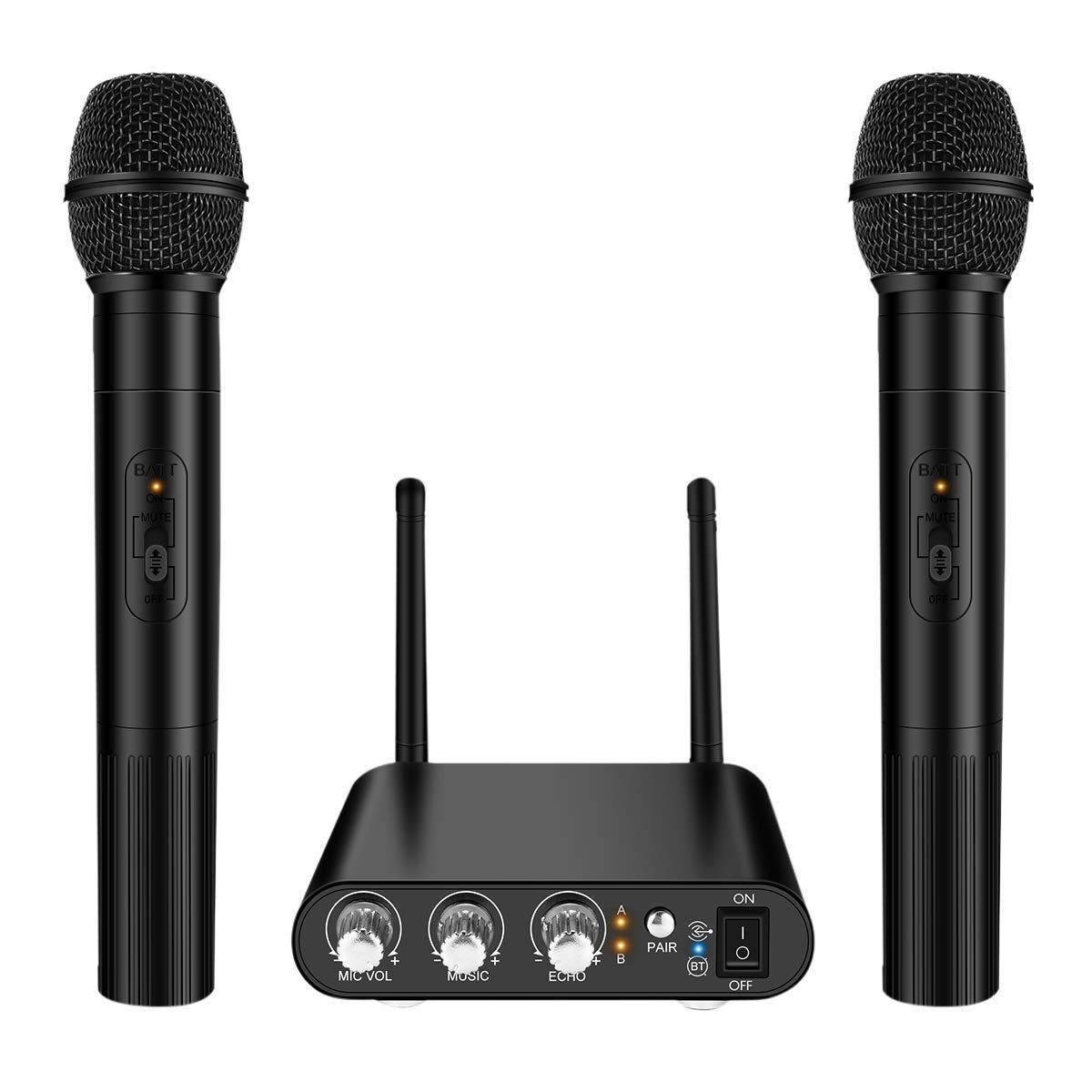 Mini Easy to Use Bluetooth Microphone Dual Channel Karaoke