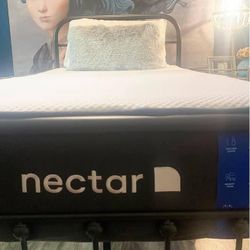 Nectar Twin Size Memory Foam Mattress Bed - Like New! 