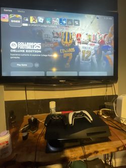 PS5 All Black Edition Disc Version With 1 Controller